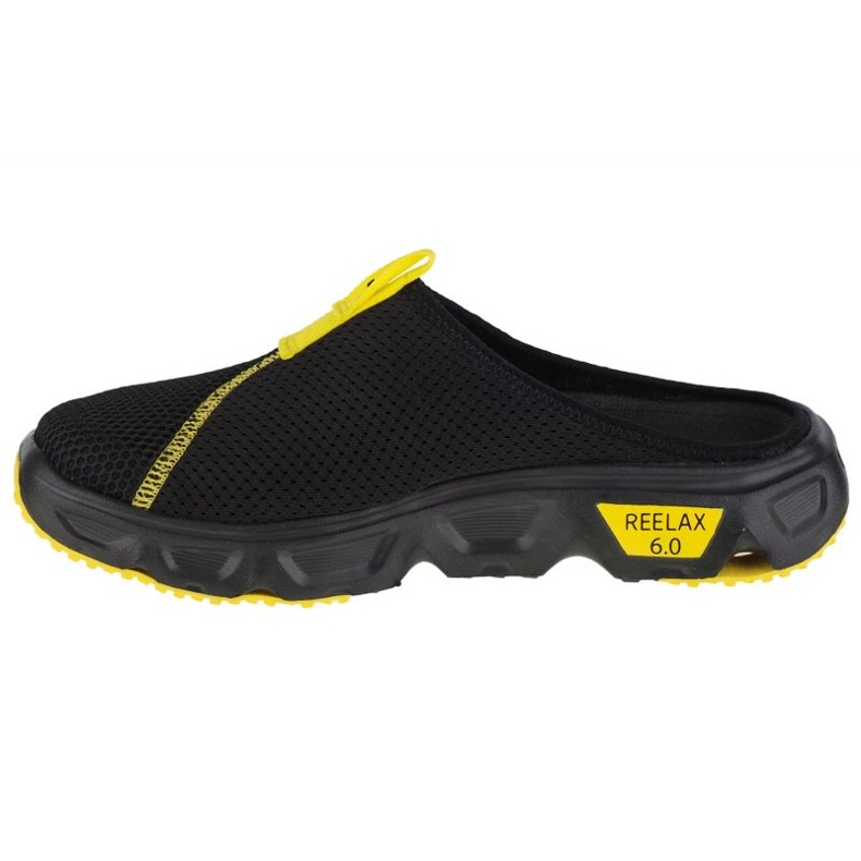 Salomon Reelax Slide 6.0 tongs 471121 le noir 1 Salomon Reelax Slide 6.0 tongs 471121 le noir 1