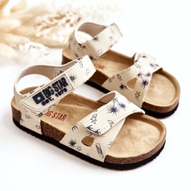 Sandales enfant Big Star JJ374379 Beige blanche 2