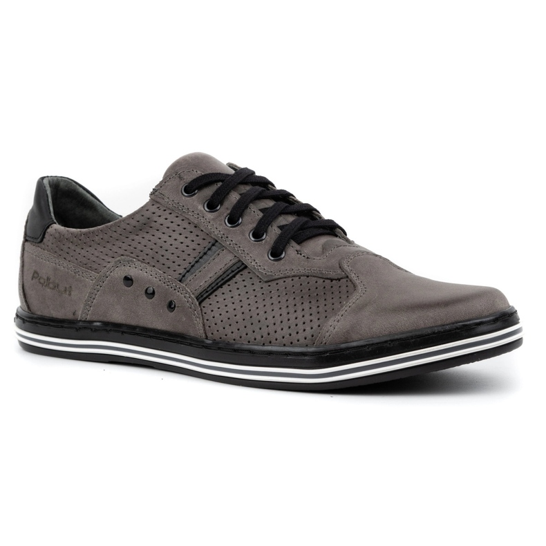 Polbut Chaussures décontractées pour hommes 1801P, gris 2