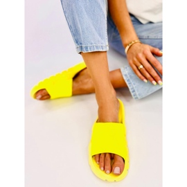 Pantoufles pour femmes Wind Yellow jaune 4