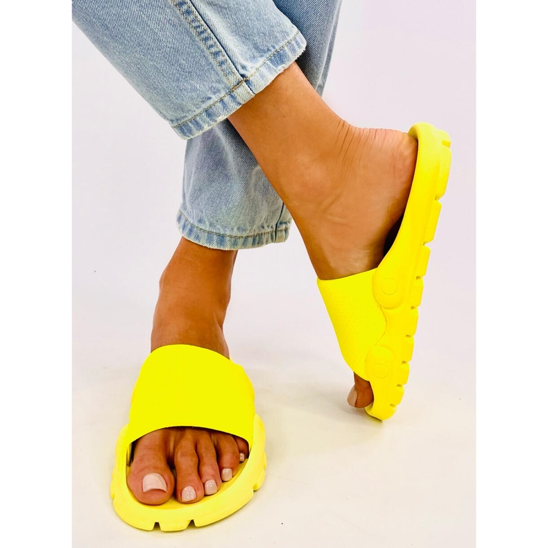 Pantoufles pour femmes Wind Yellow jaune 1