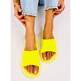 Pantoufles pour femmes Wind Yellow jaune 3