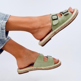 Espadrilles Maina vertes 1