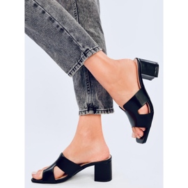 Vallon Mules à talons noires le noir 2
