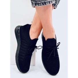 Sharpe Chaussures de sport chaussettes noires le noir 1