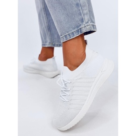Sharpe Chaussures de sport chaussettes blanches 2
