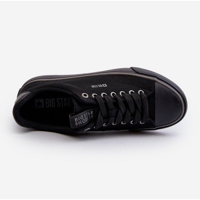 Baskets basses homme Big Star NN174005 noir le noir 1