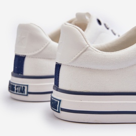 Baskets basses homme Big Star NN174004 blanc blanche 2