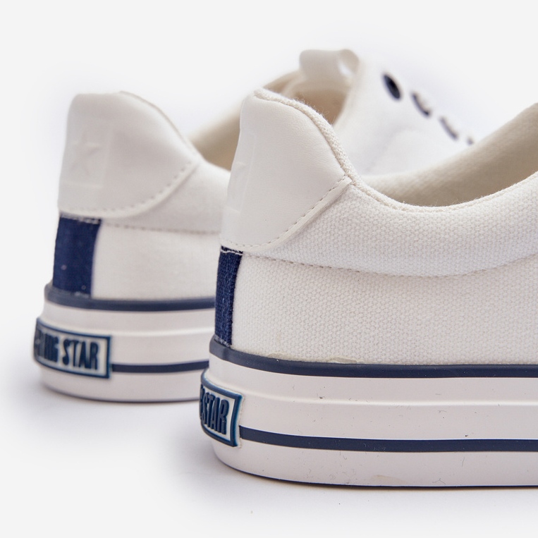 Baskets basses homme Big Star NN174004 blanc 2