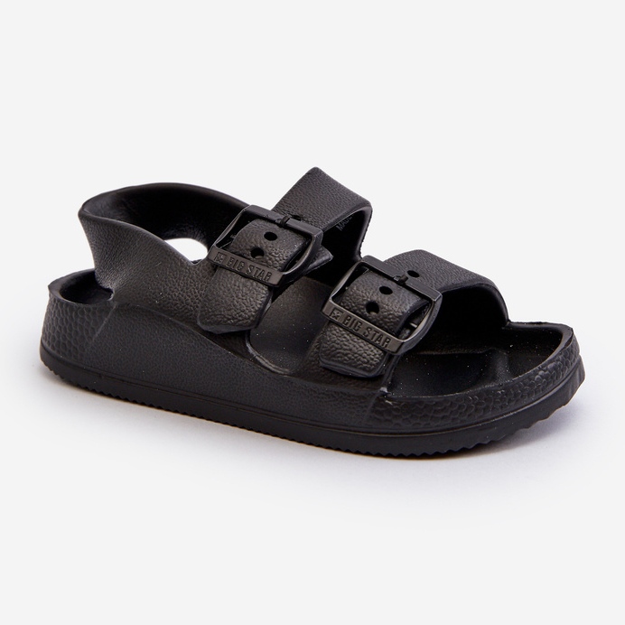 Tongs légères pour enfants avec boucles Big Star NN374536 Noir 2