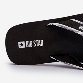 Tongs Big Star pour hommes NN174621 Noir 1