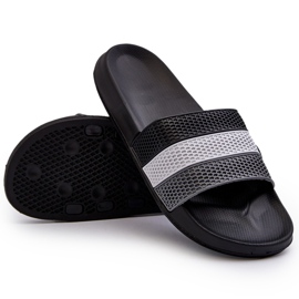 Tongs Classiques Pour Hommes Avec Sangles Noir Sylri le noir 5