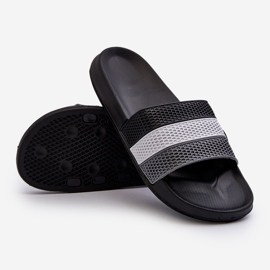 Tongs Classiques Pour Hommes Avec Sangles Noir Sylri le noir 1