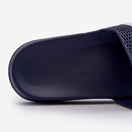 Tongs classiques pour hommes avec sangles, bleu marine Sylri 2