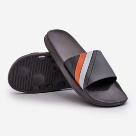 Tongs classiques légères pour hommes gris Bemostom 1