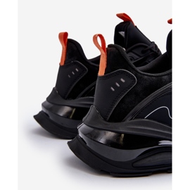 Baskets pour hommes HI-POLY System Big Star chaussures de sport NN174382 noir le noir 2