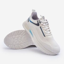 HI-POLY System Big Star Chaussures de sport pour hommes NN174374 Blanc blanche 2