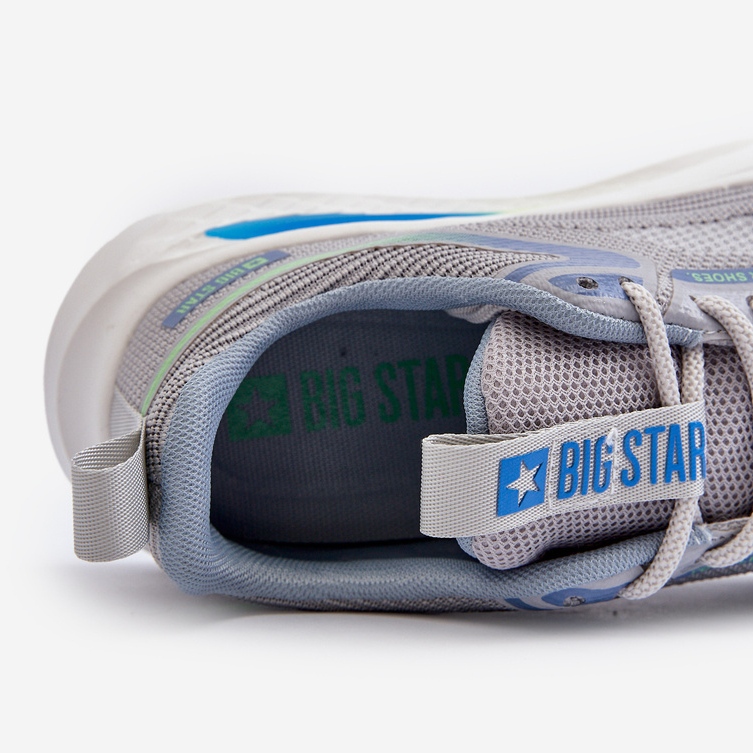 HI-POLY System Big Star Chaussures de sport pour hommes NN174372 Gris 2