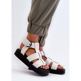 Sandales Femme Big Star NN274072 Blanc blanche 2 Sandales Femme Big Star NN274072 Blanc blanche 2