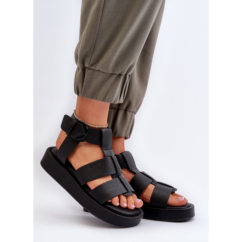 Sandales Femme Big Star NN274071 Noir le noir 2 Sandales Femme Big Star NN274071 Noir le noir 2