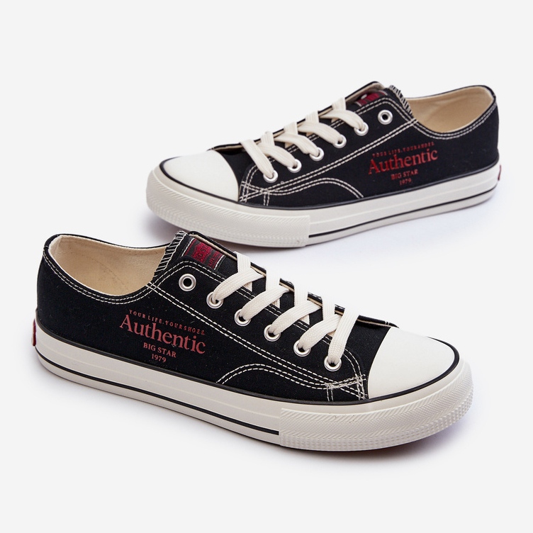 Baskets Homme Big Star NN174056 Noir le noir 1