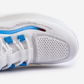 HI-POLY System Big Star Chaussures de sport pour hommes NN174451 Blanc blanche 1