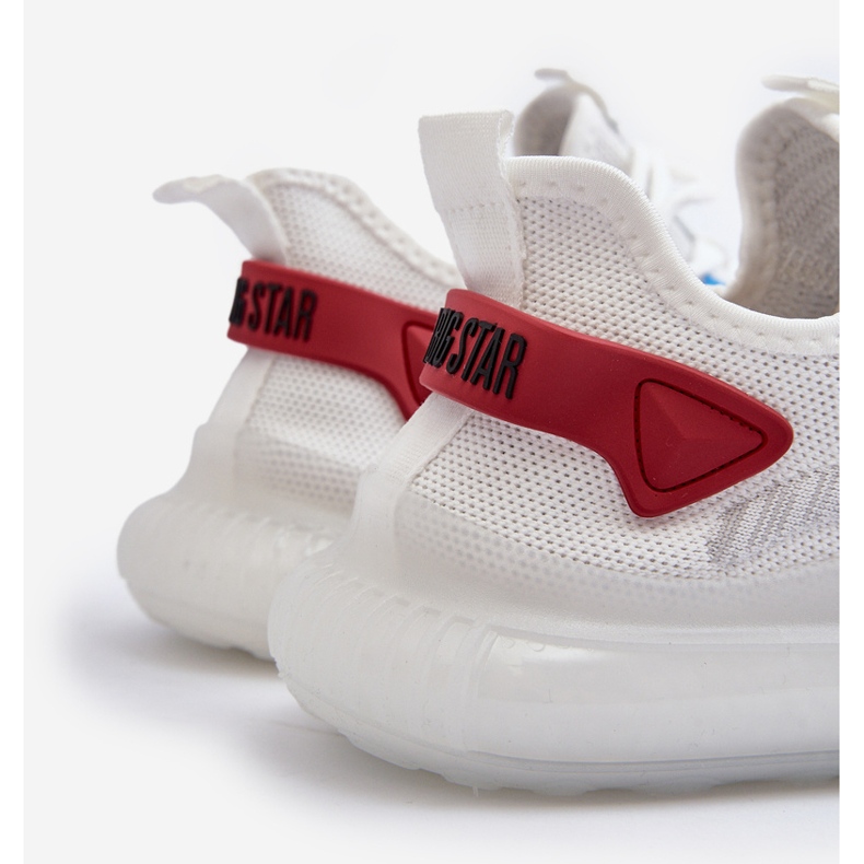 HI-POLY System Big Star Chaussures de sport pour hommes NN174451 Blanc 2