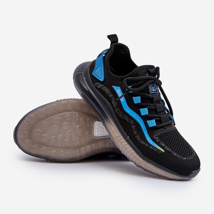 Chaussures de sport pour hommes HI-POLY System Big Star NN174450 noir 1