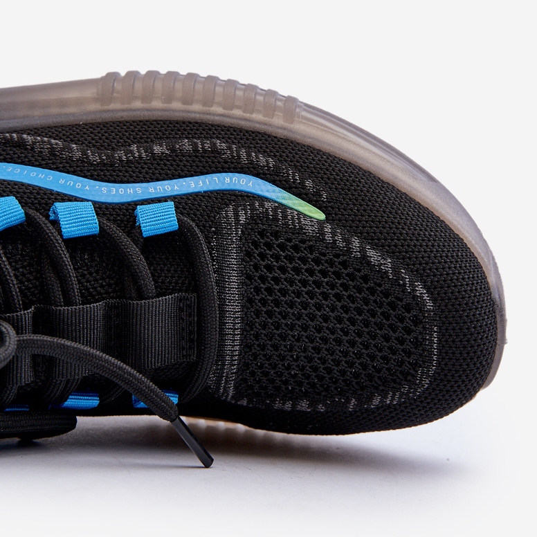 Chaussures de sport pour hommes HI-POLY System Big Star NN174450 noir 2