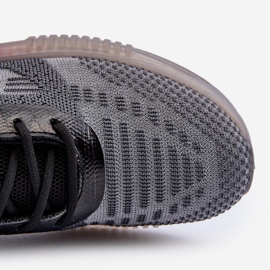 Chaussures de sport pour hommes HI-POLY System Big Star NN174476 noir gris 1 Chaussures de sport pour hommes HI-POLY System Big Star NN174476 noir gris 1