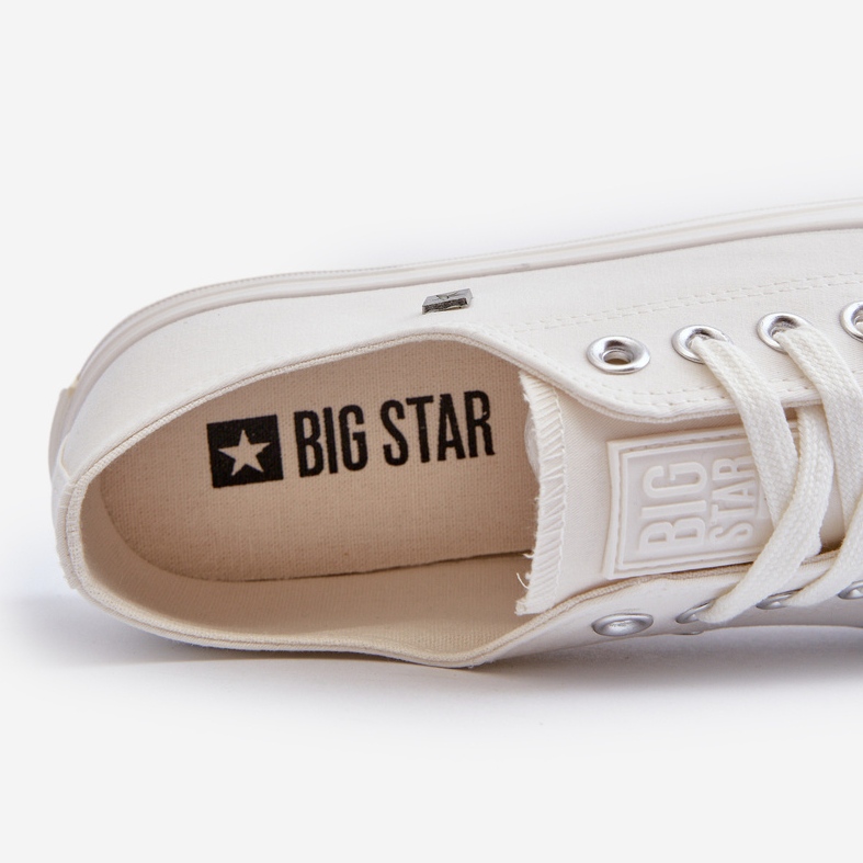 Baskets basses homme Big Star NN174111 blanc blanche 2