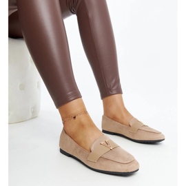 Mocassins marron à décor Namal brun 1