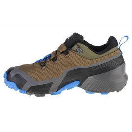 Chaussures Salomon Cross Hike Gtx M 416267 vert 1
