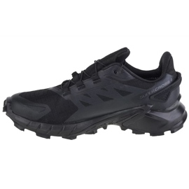Chaussures de course Salomon Supercross 4 Gtx W 417339 noir 1