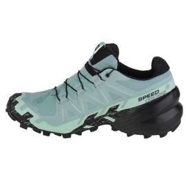 Chaussures de course Salomon Speedcross 6 Gtx W 417435 bleu 1