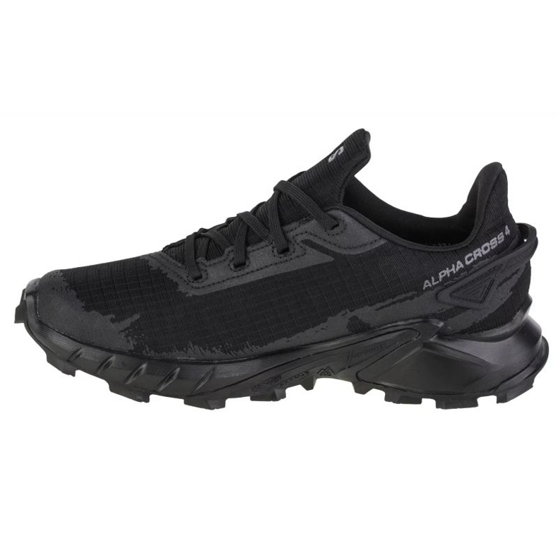 Chaussures de course Salomon Alphacross 4 Gtx W 470641 le noir 1