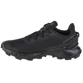 Chaussures de course Salomon Alphacross 4 W 470642 le noir 1