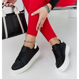 Baskets noires à semelle épaisse Ruta 1