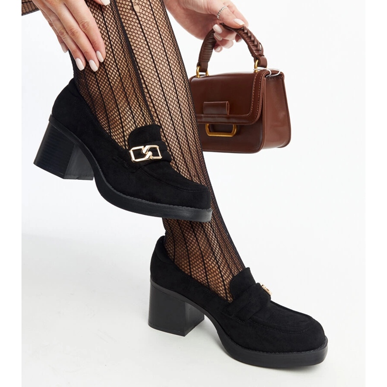 Escarpins à talons hauts Aludra noirs le noir 1