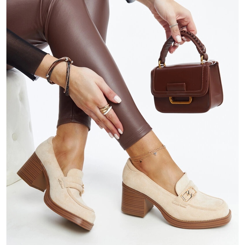 Escarpins à talons hauts Aludra beige clair 1 Escarpins à talons hauts Aludra beige clair 1