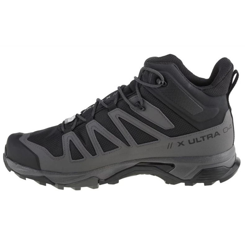 Chaussures Salomon X Ultra 4 Mid Wide Gtx 412946 noir 1