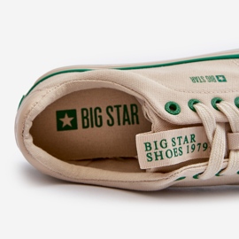 Baskets basses homme Big Star NN174006 Beige 2