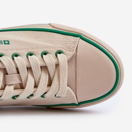 Baskets basses homme Big Star NN174006 Beige 1