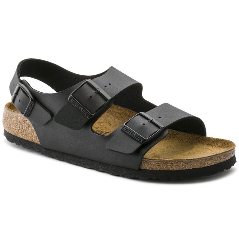 Birkenstock Milano Bs sandales 0034793 le noir 1 Birkenstock Milano Bs sandales 0034793 le noir 1