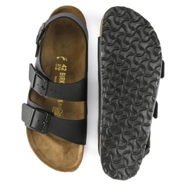 Birkenstock Milano Bs sandales 0034793 le noir 2