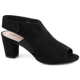 Sandales Potocki CA42312 W WOL231 le noir 1