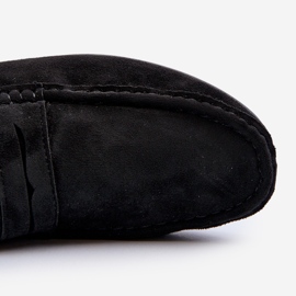 Mckeylor Mocassins en suède écologique pour hommes, noir le noir 2 Mckeylor Mocassins en suède écologique pour hommes, noir le noir 2