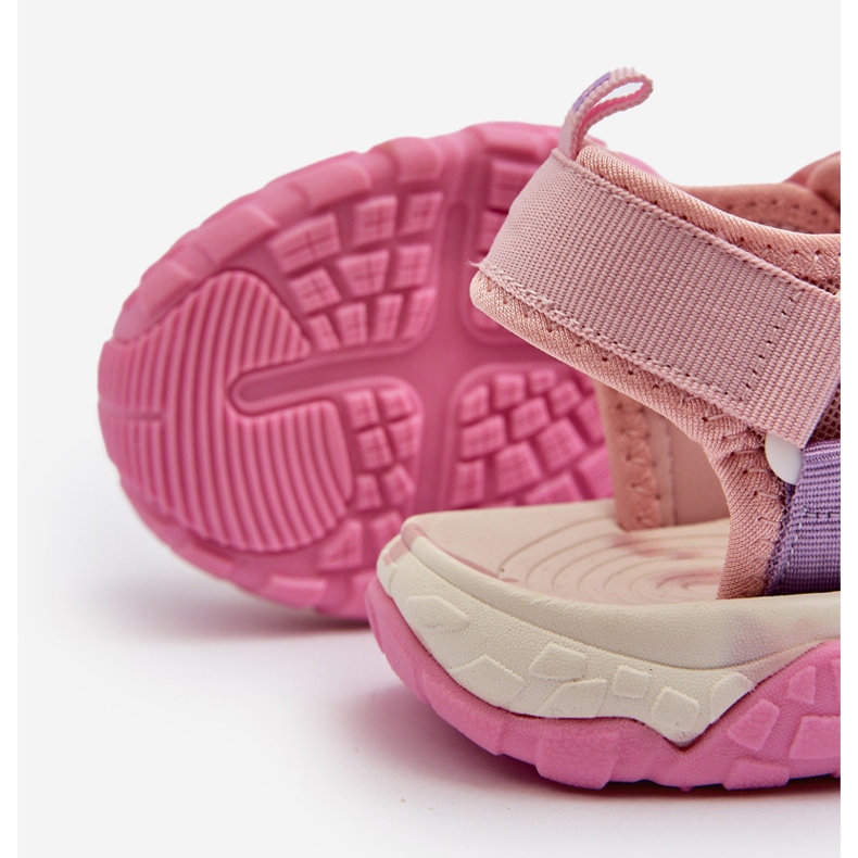 Sandales Velcro Fille Big Star NN374234 Rose 1