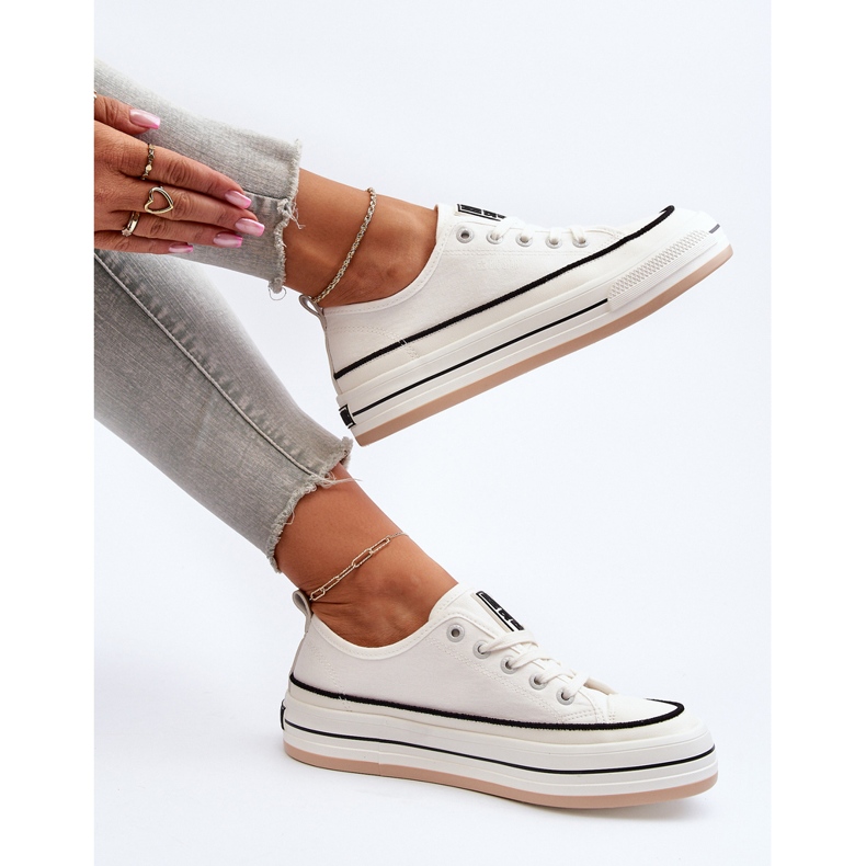 Baskets Femme Big Star NN274205 Blanc blanche 2 Baskets Femme Big Star NN274205 Blanc blanche 2