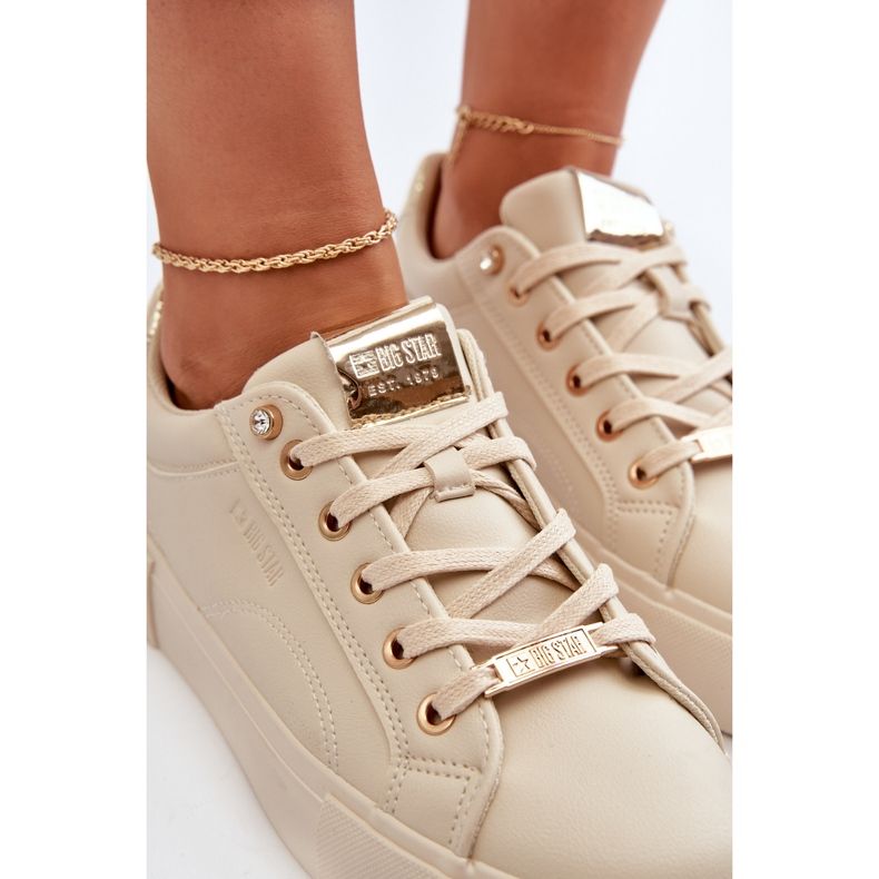 Baskets Femme Big Star NN274210 Beige 1